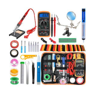 Kit Profesional de Soldador Digital 80W con Pantalla LCD y Control de Temperatura Ajustable