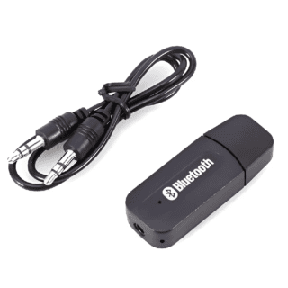 Receptor Bluetooth USB con Cable Aux 3.5mm