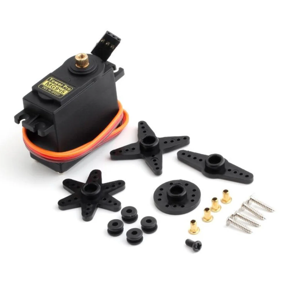 Servomotor MG945 Metal Gear Alto Torque 12kg 180° – Digital RC 4.8-6V Servomotor MG945 Metal Gear Alto Torque 12kg 180° – Digital RC 4.8-6V para robótica