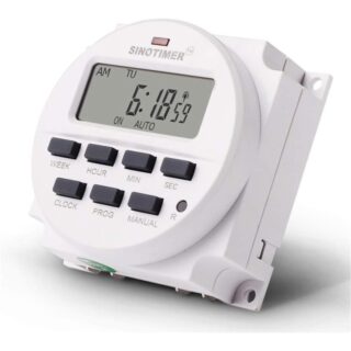 SINOTIMER TM618SH temporizador digital programable para riel DIN