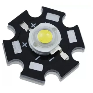 Módulo LED de potencia con disipador de calor para iluminación de alta intensidad