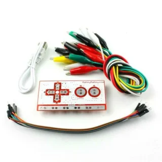 kit interactivo usb, electrónica educativa, interfaz creativa, proyectos STEAM, control táctil