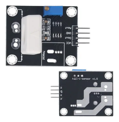 Módulo Sensor de Corriente Bidireccional WCS1800 AC y DC 70A Módulo Sensor de Corriente Bidireccional WCS1800 AC y DC 70A - Imagen 3