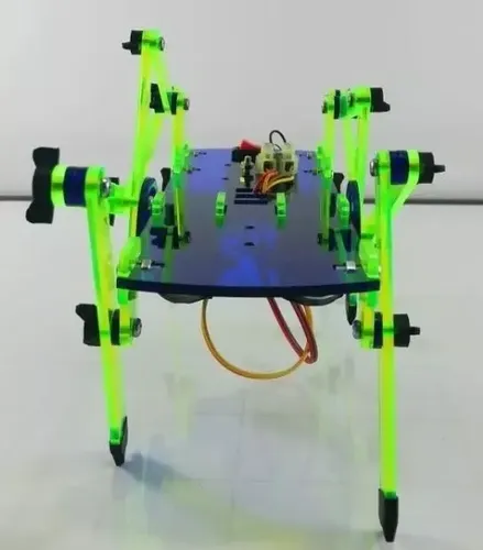 Chasis de Acrílico para Robot Hexápodo – Estructura para Robot Araña Chasis de Acrílico para Robot Hexápodo – Estructura para Robot Araña - Imagen 3