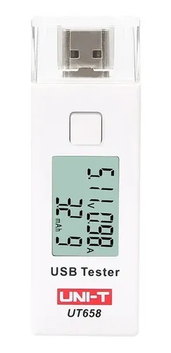 Medidor de Voltaje y Corriente USB UNI-T UT658 Medidor de Voltaje y Corriente USB UNI-T UT658 - Imagen 3