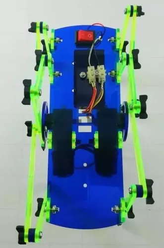 Chasis de Acrílico para Robot Hexápodo – Estructura para Robot Araña Chasis de Acrílico para Robot Hexápodo – Estructura para Robot Araña - Imagen 2