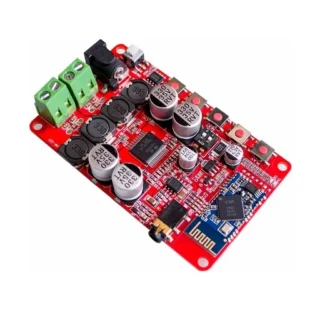 módulo TDA7492P de audio clase D de alta potencia con salida BTL utilizado en sistemas de sonido, proyectos DIY y aplicaciones de amplificación eficiente.