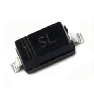 Diodo Schottky B5819W SMD de 1A 40V con baja caída de voltaje para aplicaciones electrónicas