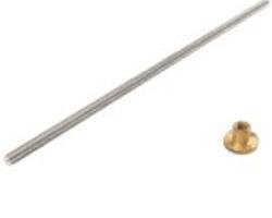 Varilla Roscada T8 300mm para Impresora 3D Varilla Roscada T8 300mm – varilla roscada t8 300mm impresora 3d