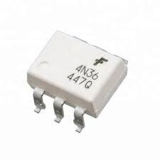 Optoacoplador 4N36 DIP-6 para aislamiento galvánico y protección de señales en circuitos electrónicos