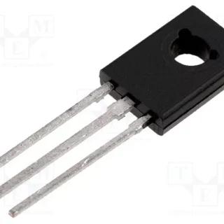 Transistor D882 2SD882 NPN de 3A y 40V en encapsulado TO-126 para amplificadores y control de potencia