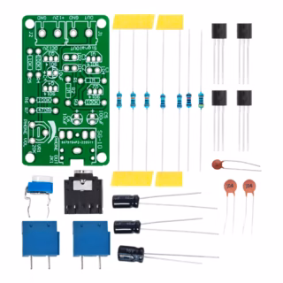 Kit generador de ruido blanco para pruebas de audio, calibración de equipos y proyectos electrónicos