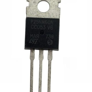 Transistor MOSFET 25NM60N Canal N de 600V para fuentes switching e inversores electrónicos