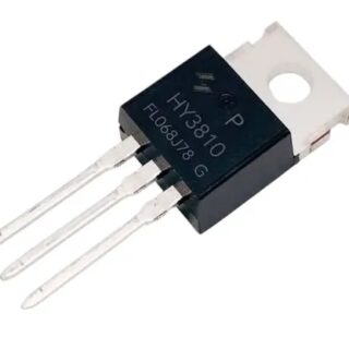 Transistor HY3810 MOSFET Canal N de 100V y alta corriente para inversores y fuentes switching