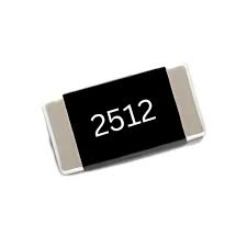 Resistencias SMD encapsulado 2512 para montaje superficial, disponibles en diferentes valores óhmicos y utilizadas en fuentes de alimentación, electrónica de potencia y proyectos SMT.