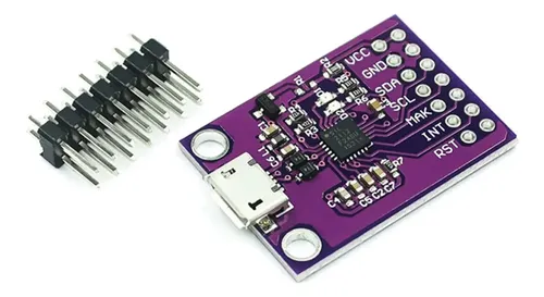 Conversor USB a I2C CP2112 Conversor USB a I2C basado en el chip CP2112 de Silicon Labs para programación, depuración y comunicación con dispositivos I²C y SMBus.