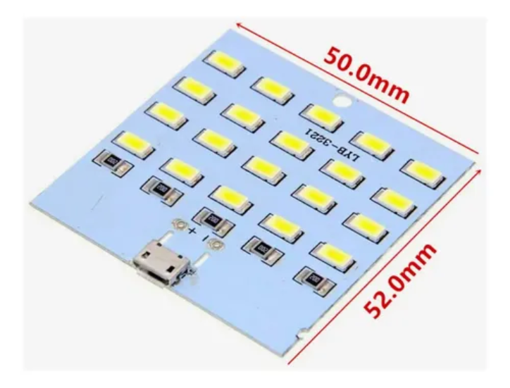 Matriz LED Blanca SMD 5730 5V Matriz LED Blanca SMD 5730 5V - Imagen 2