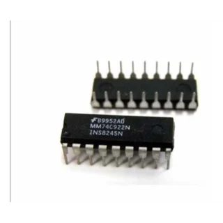 Circuito Integrado 74C922 Codificador de Teclado 16 Teclas DIP-18