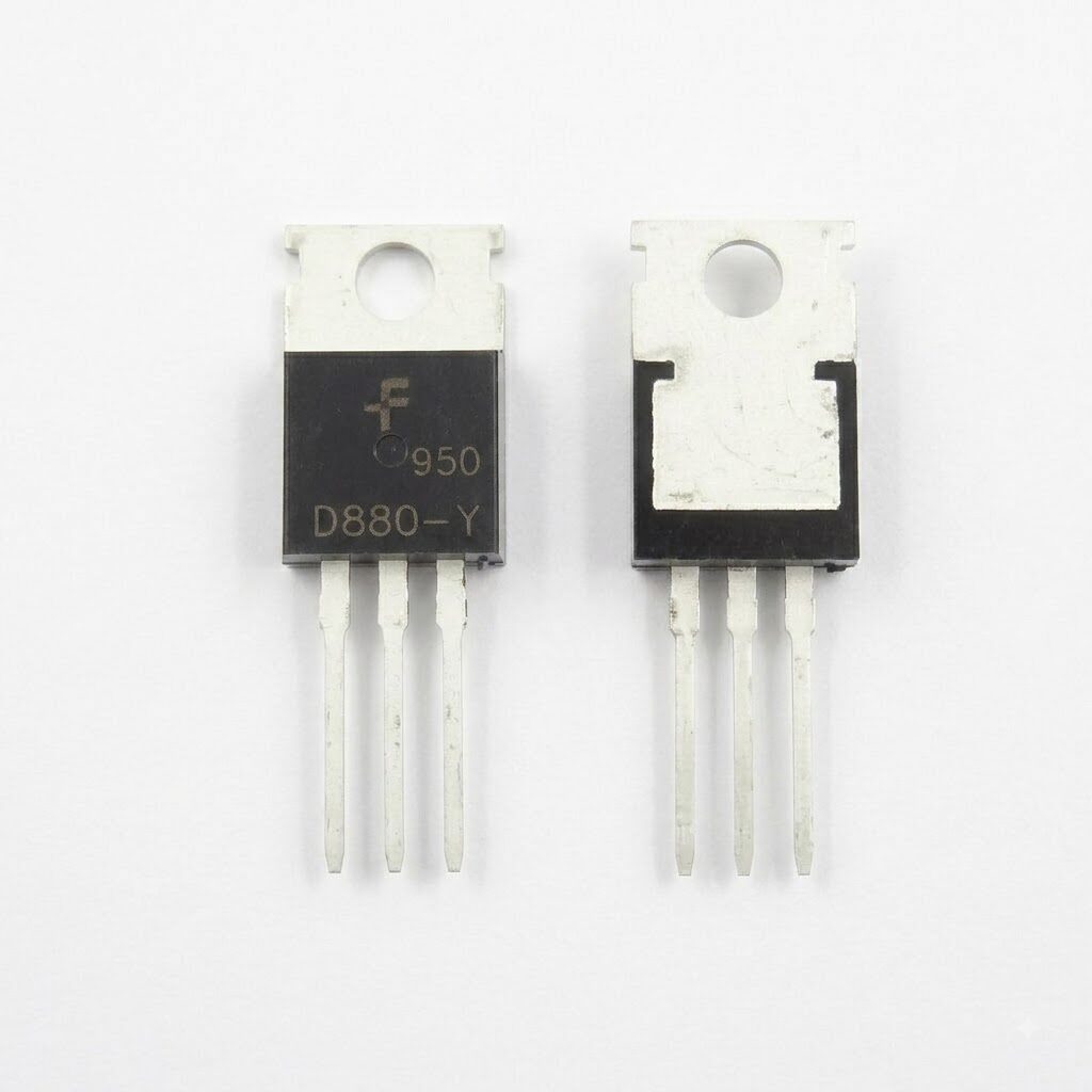 Transistor NPN de Potencia 2SD880 60V 3A TO-220 Transistor NPN de Potencia 2SD880 60V 3A TO-220 - Imagen 3