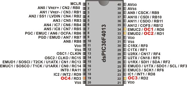 Controlador Digital de Señales dsPIC30F4013 de 16 Bits Controlador Digital de Señales dsPIC30F4013 de 16 Bits - Imagen 3
