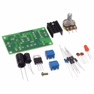 Kit de fuente de alimentación ajustable LM317