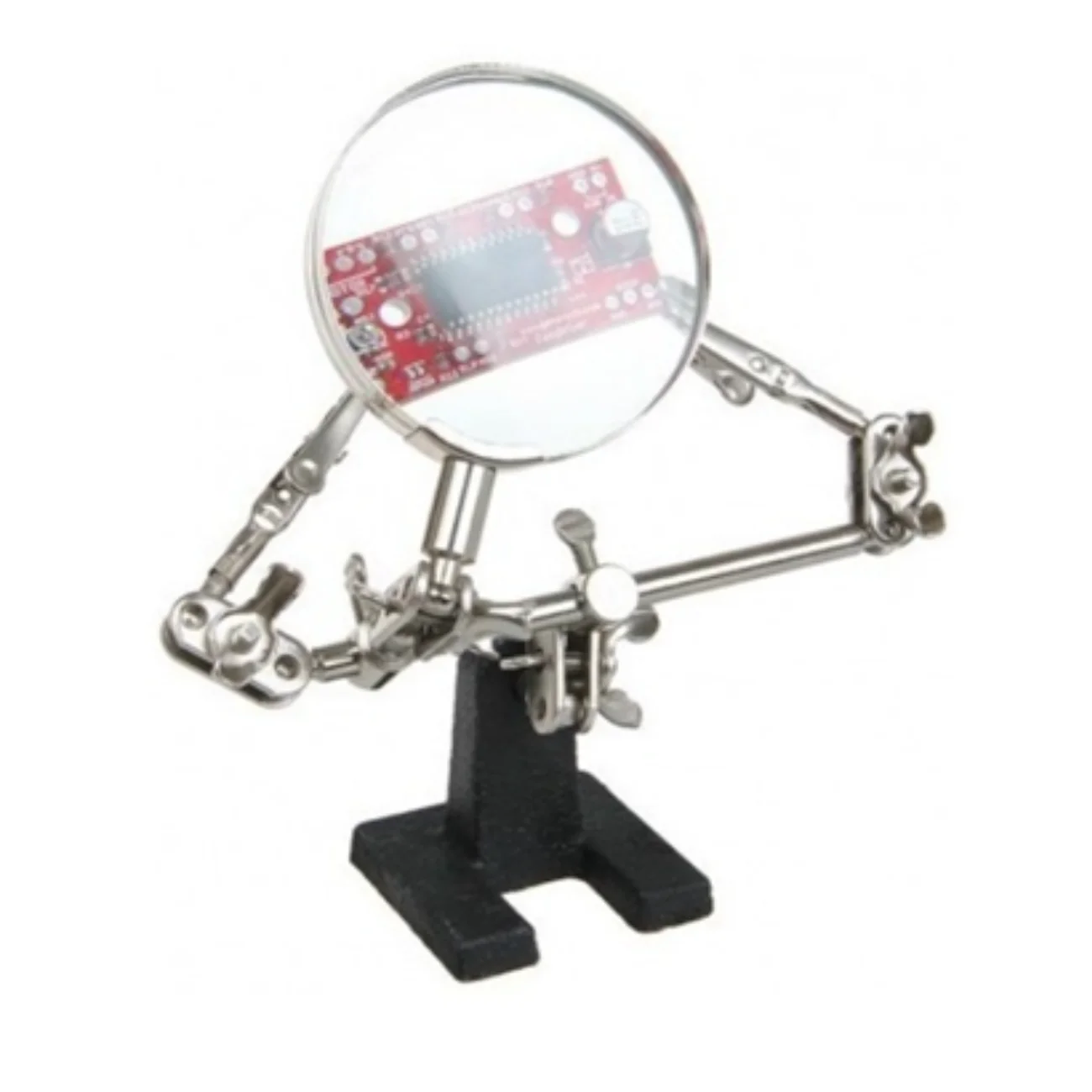 Tercera Mano con Lupa para Soldadura, Electrónica y Reparación Tercera Mano con Lupa para Soldadura, Electrónica y Reparación - Imagen 3