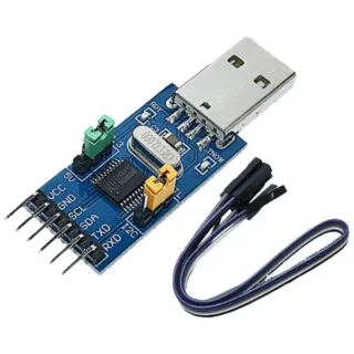 Módulo CH341T 2 en 1 USB a I2C IIC UART USB a TTL 3.3V 5V