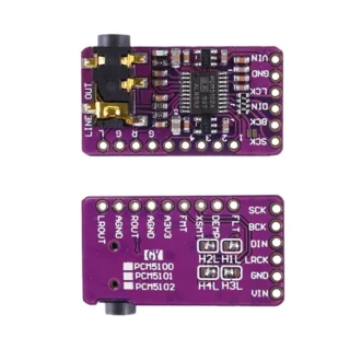 Módulo GY-PCM5102 PCM5102A DAC I2S para Raspberry Pi pHAT