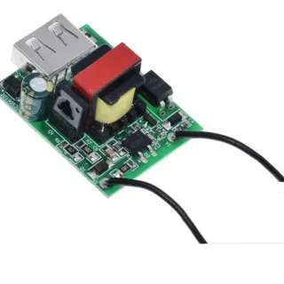 Módulo reductor USB DC-DC aislado de 12V-72V a 5V 1A
