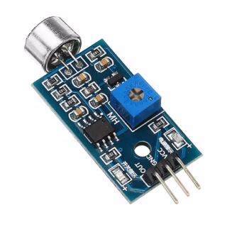 Módulo sensor de detección de sonido y voz de 3 pines para Arduino