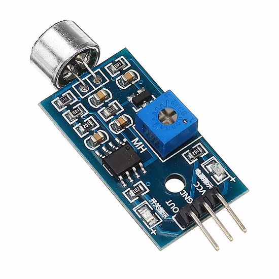 Módulo de Detección de Sonido y Voz de 3 Pines para Arduino Módulo sensor de detección de sonido y voz de 3 pines para Arduino