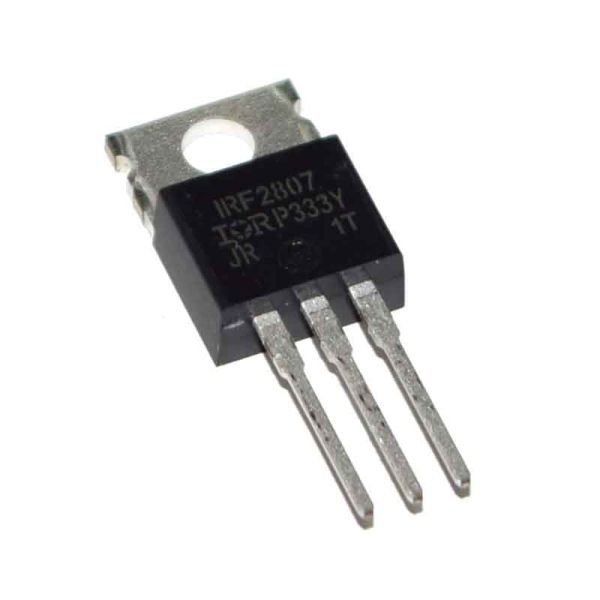 MOSFET IRF2807 Canal N 75V 82A TO-220 MOSFET IRF2807 Canal N 75V 82A TO-220 - Imagen 2