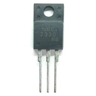 Transistor MOSFET 2SJ330 de canal P, 60 V y 20 A, con encapsulado MP-45F