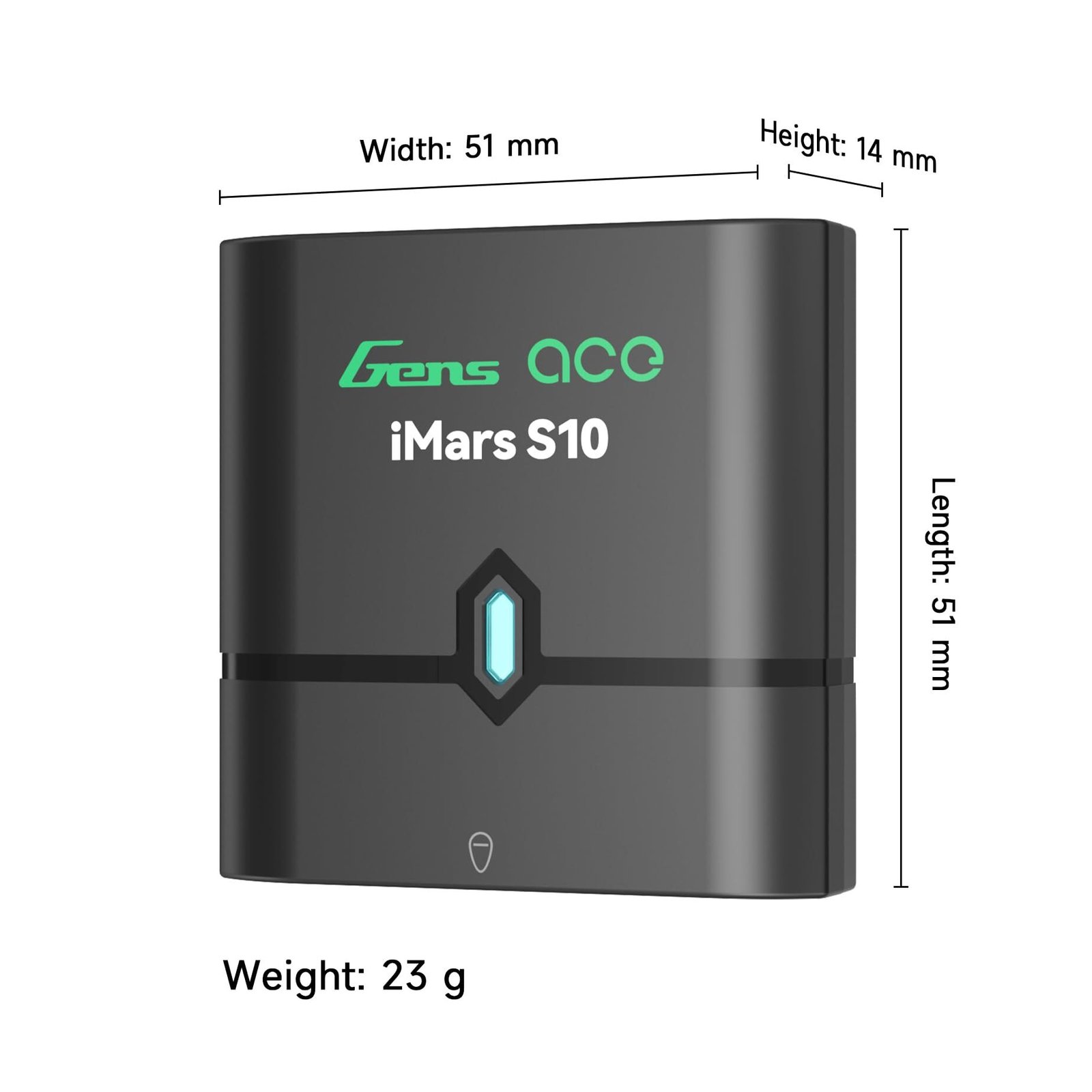 Gens ace iMars S10 Smart Charger 10W 0.8A 2S-3S Gens ace iMars S10 Smart Charger 10W 0.8A 2S-3S - Imagen 4